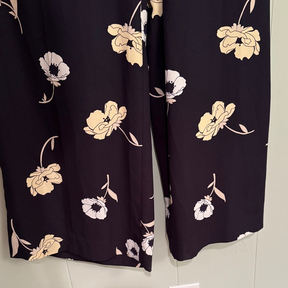 Ann Taylor Navy Floral Jumpsuit - Picture 6 of 6